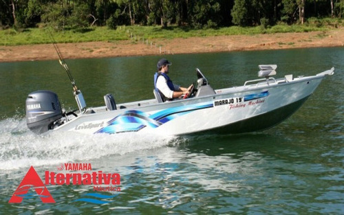 Lancha Marajo 19 Fishing Machine+motor 90hp Yamaha Ins Estad