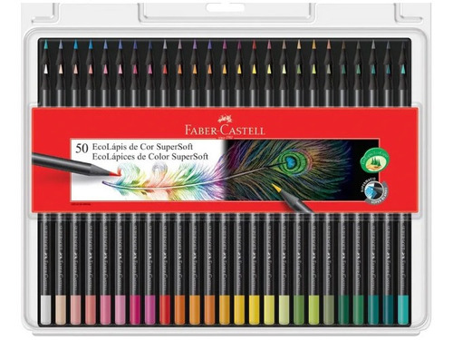 Colores  Faber Castell Supersofl 50 Colores