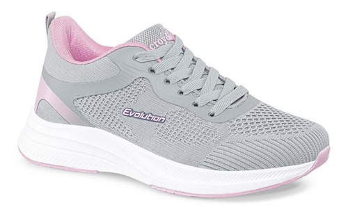 Imagen 1 de 8 de Tenis Lysenda Gris Para Mujer Croydon