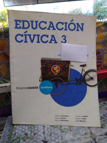 Educación Cívica 3 Nuevamente Santillana