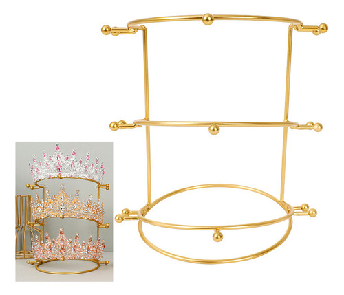 Soporte Para Diadema Y Tiara Con Forma De Corona