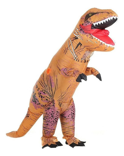 Trajes Inflables Del Traje Del Dinosaurio De T-rex For El Partido