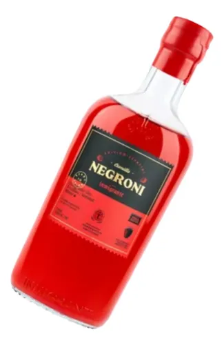 Gin Negroni Inmigrante Frutilla Bitter 750ml