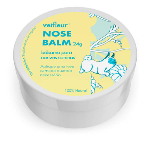 Bálsamo Para Cachorro Natural Nose Balm 24g  Vetfleur