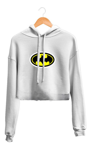 Hoodie Crop Top Batman