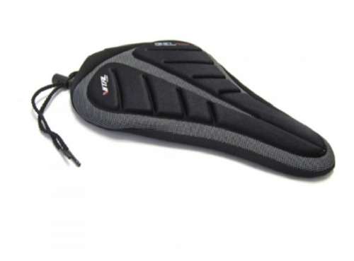 Cubre Asiento De Gel Vital 404256 Color Negro Talle De La Funda L