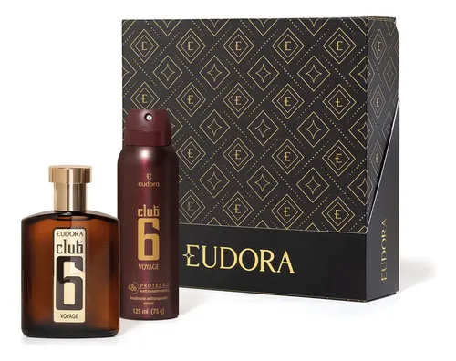 Eudora Club 6 Voyage Presente (2 Itens) | Parcelamento sem juros