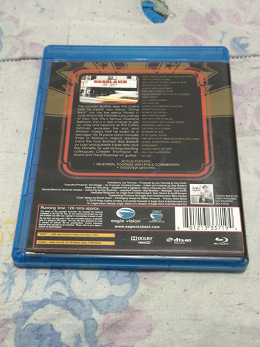 Blu Ray Original Importado Phil Collins Going Back