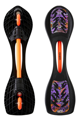 Waveboard Oxelo para principiantes, color morado, talla única