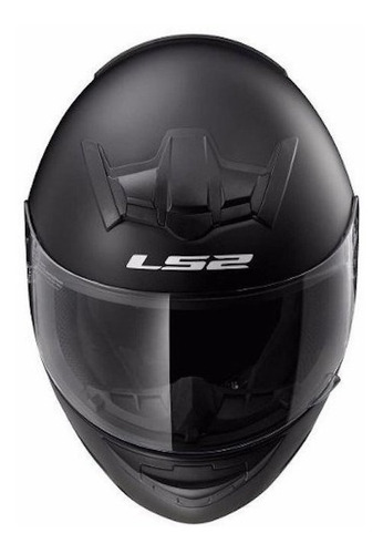 Imagen 2 de 3 de Casco para moto integral LS2 Rookie FF352 matt black solid talle XXL
