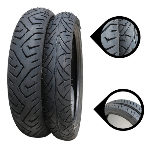 Par Pneu 130/70-17 E 110/70-17 Next 250 Twister Fazer