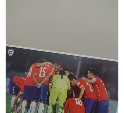 Postal Copa América Chile 2015