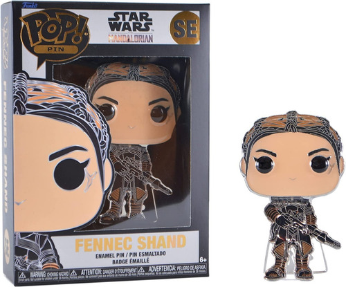 Funko Pop Pin Star Wars Mandalorian Fennec Shand Se Sg 30616