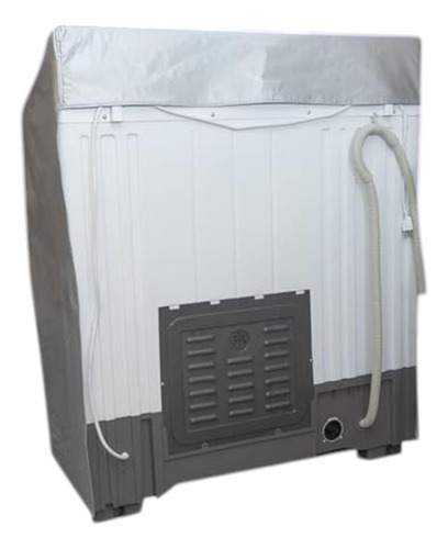 Cubierta Cubre Lavadora 18 Kg Dos Tinas LG Roller Jet
