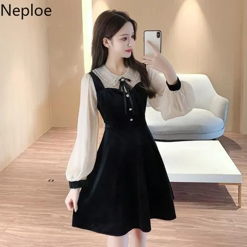 Vestidos elegantes coreanos deals