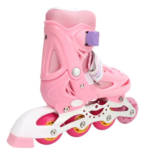 Pink Roller Skates For Girls 2 In 1 Kids Adults Women