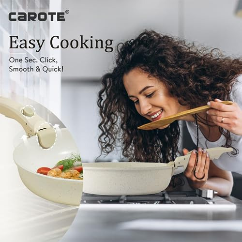 Juego De Utensilios De Cocina Carote, 11 Piezas, Antiadheren
