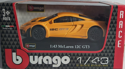 Mclaren 12c Gt3 Carro A Escala 1/43 De Coleccion