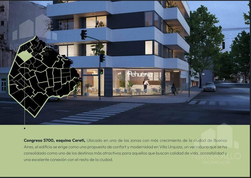 Venta De Departamento Monoambiente En Pozo A Estrenar En Villa Urquiza