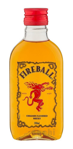 Whisky Canadiense Fireball Canela 200ml