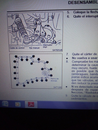 Manual Para Transmisión Automática X-trail 03-06 Español (Usado)