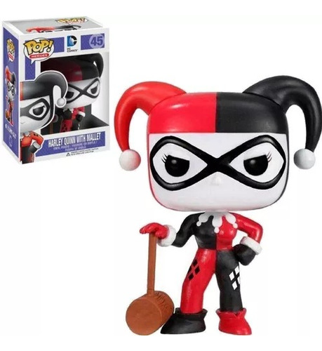 Harley Quinn #45 With Mallet Funko Pop! Dc Super Heroes