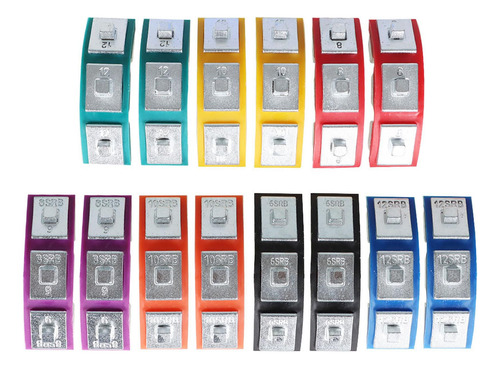 Juego Crimpadora Manguera Hidráulica Con 7 Pares De Troquele