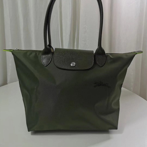 Para Le Pliage Original Bolso Tote Mediano, Coñac 100% Origi