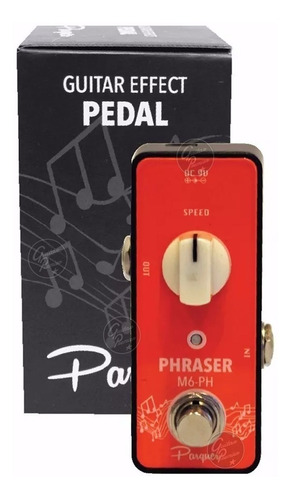 Pedal De Efecto Phaser T/ Mooer Para Guitarra Bajo Garantia