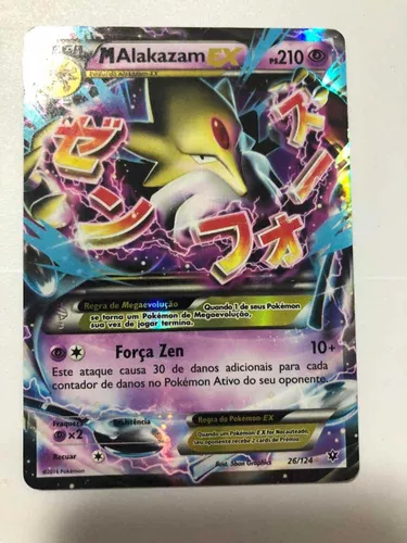 Card Pokemon Mega Alakazam Ex