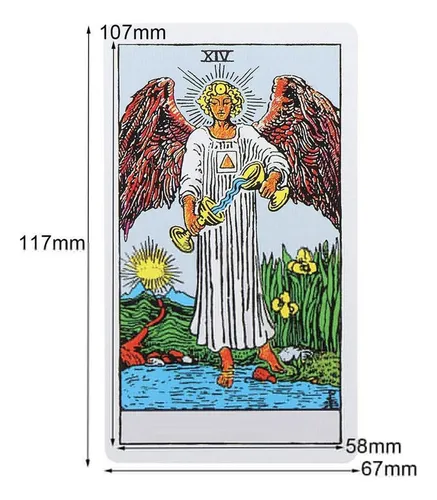 Cartas Del Tarot Inglés Baraja Clásica Cartas Del Tarot 78pc