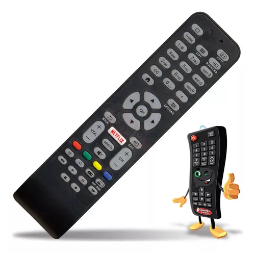 Control remoto Mando Aoc Smart Tv Acceso Directo netflix