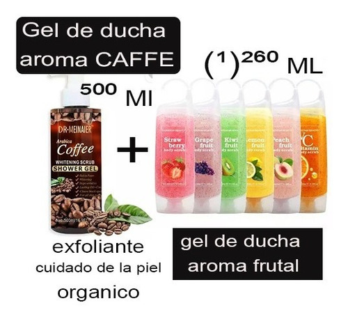 Gel De Ducha Aroma Caffe + Gel Frutal