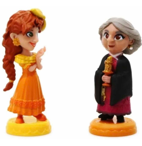 Encanto Abuela Y Pepa 2 Mini Figuras Disney Madrigal 5 Cm