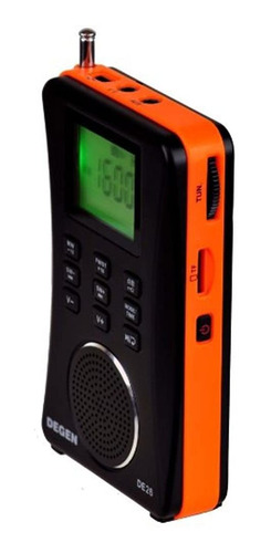 Radio Degen De26 3 In 1 am Fm Onda Corta Sd Mp3 Recarga §