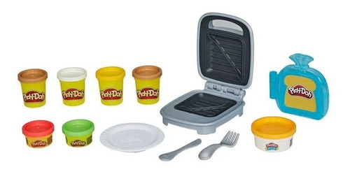 Imagem 2 de 4 de Massinha Play-doh Sanduíche De Queijo - Hasbro