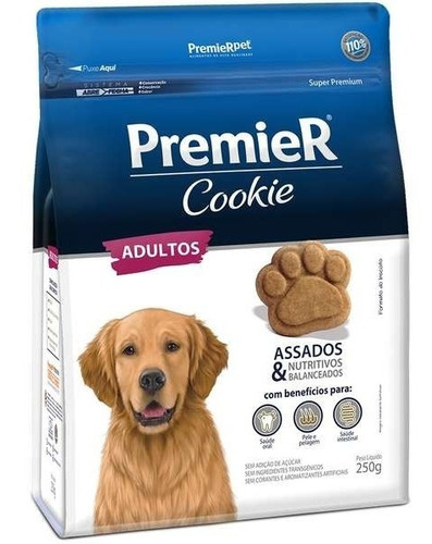 Biscoito Premier Cookie Para Cães Adultos 