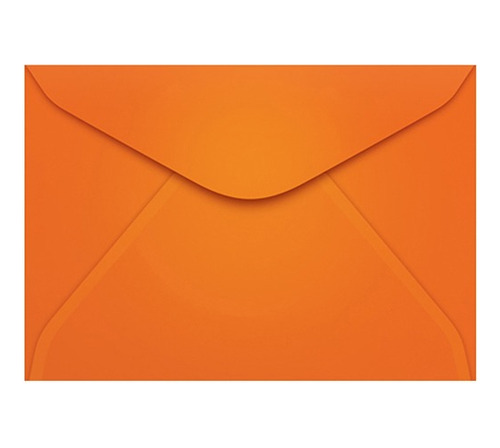 500 Envelopes Para Convite Cor Laranja - Carta -114x162