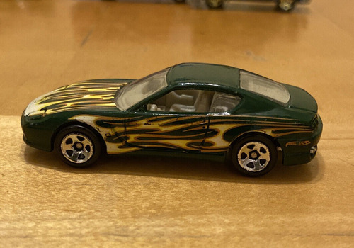 Mattel 2004 Hot Wheels Ferrari Heat #3/5 Ferrari 456m Green 