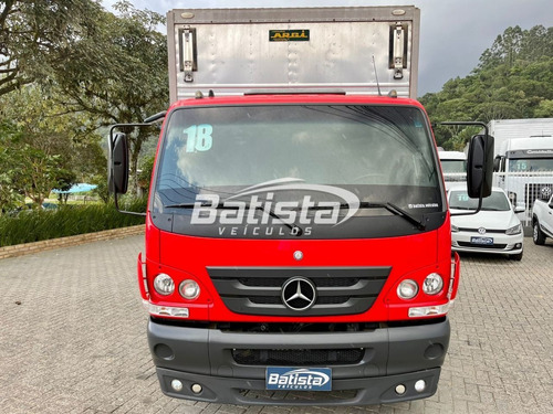 Imagem 2 de 15 de Mercedes-benz Accelo 815 - 2018 - Baú 5.4m - Impecável