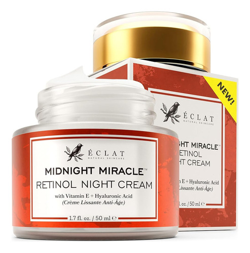 Retinol Crema Hidratante Facial De Noche Para Anti Envejecim