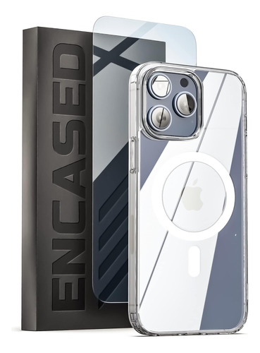 Funda Encased Para iPhone 14 Pro Max Mag C/pant Clear