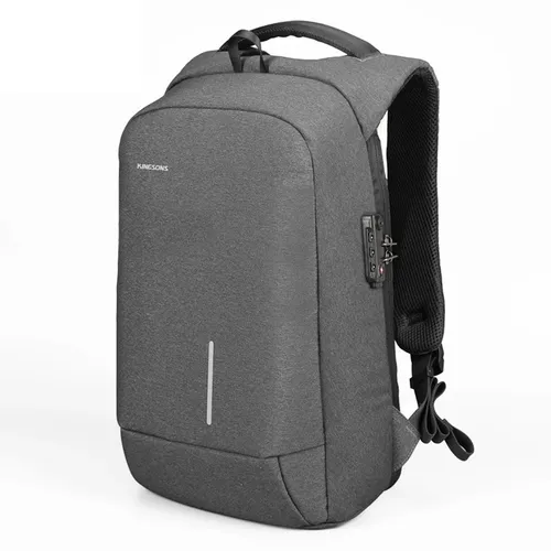 Comprar Bolsa de viaje, Mochila antirrobo de negocios, Mochila para hombre  con carga USB 15,6, Mochila para ordenador portátil de 17 pulgadas, mochilas  suizas impermeables para hombre