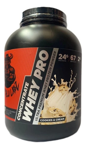 Whey Pro Buffalo Labz Concentrate 5 Lb Sabor Cookies And Cream