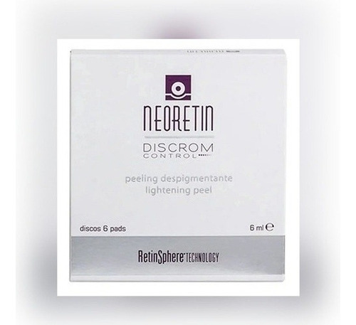 Neoretin Discrom Control Peeling Despigmentante 6 Toallitas Momento de aplicación Día/Noche