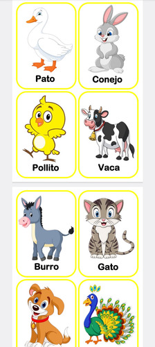 Pdf De Tarjetas Didácticas Para El Desarrollo Del Lenguaje