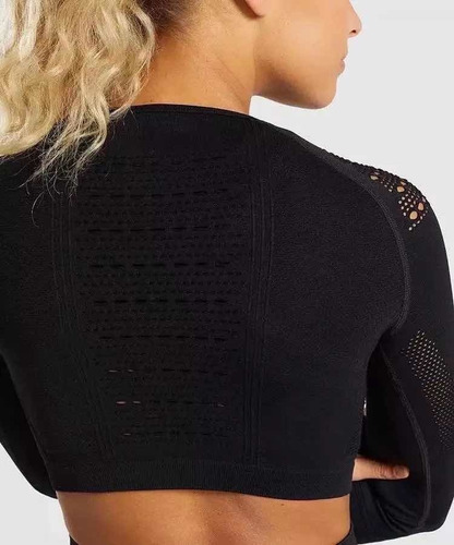 Conjunto Deportivo Licra Y Top Manga Larga
