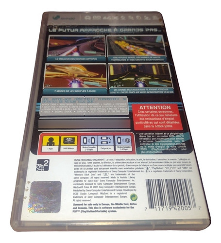 Wipe Out Pulse - Psp (pal) (Reacondicionado)