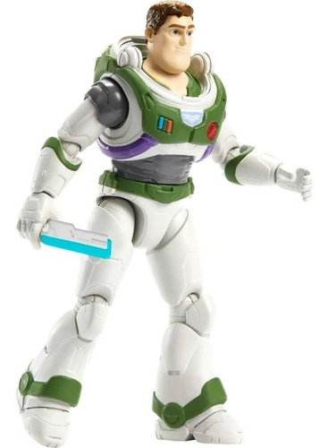 Boneco Buzz Lightyear 12cm C/ Arma Mattel Disney Original