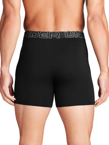 Pack 3 Boxers De Algodón Ua Hombre Negro Under Armour